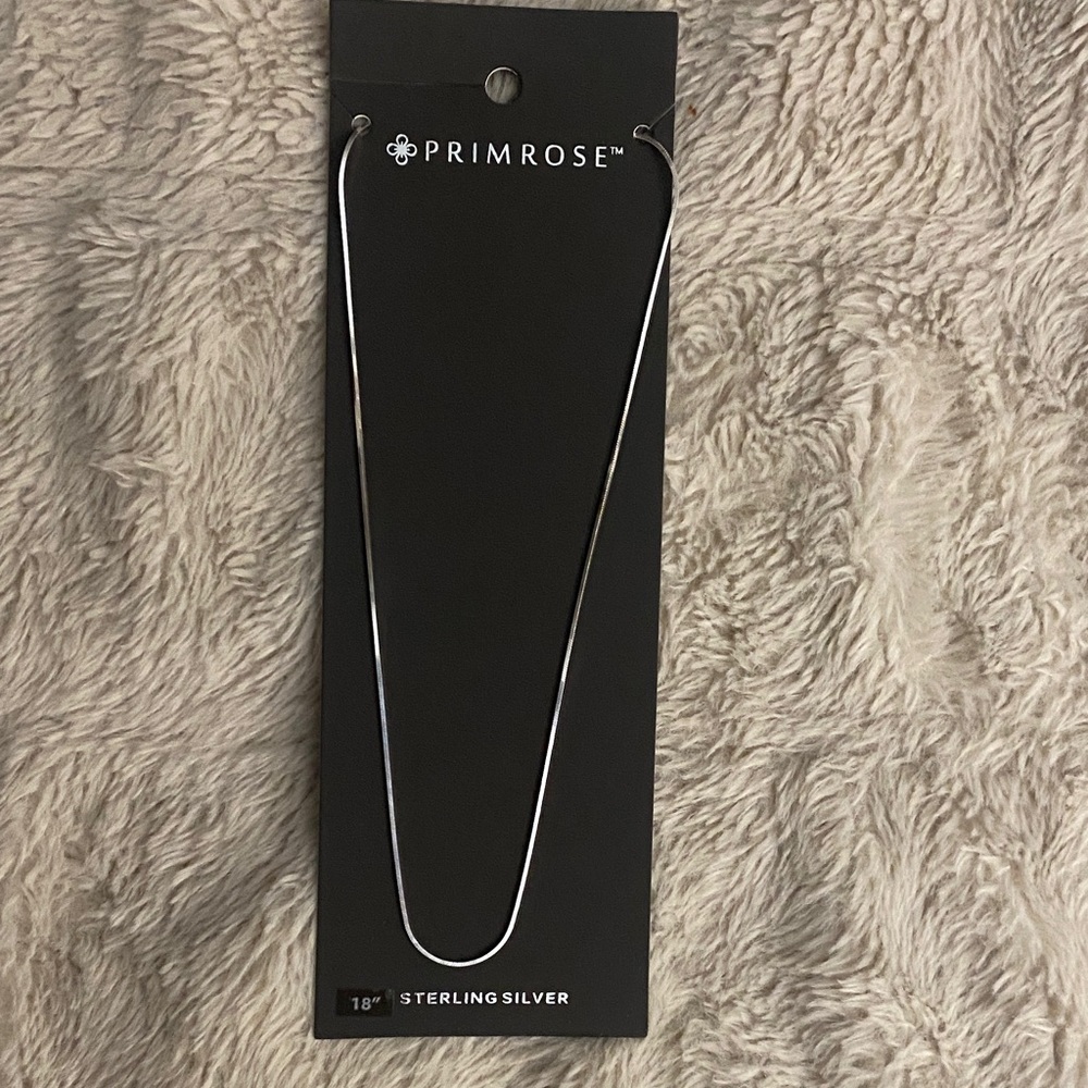 Primrose Sterling Silver Necklace